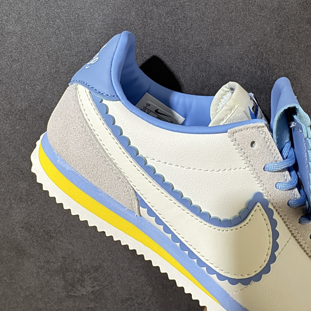 图片[7]-【公司级】Nike Classic Cortez 耐克 经典轻便舒适 阿甘鞋休闲跑步鞋运动鞋 白蓝色 翻盖阿甘跑鞋 纯粹而执着的精神 使得Cortez种在了一代人的心里 无论是否喜欢它复古的鞋型 货号：IW6363-117 尺码：36 36.5 37.5 38 38.5 39 40 40.5 41-选品中心