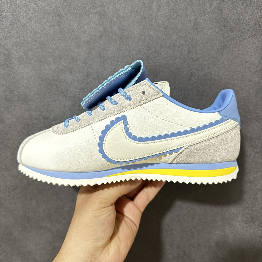 图片[2]-【公司级】Nike Classic Cortez 耐克 经典轻便舒适 阿甘鞋休闲跑步鞋运动鞋 白蓝色 翻盖阿甘跑鞋 纯粹而执着的精神 使得Cortez种在了一代人的心里 无论是否喜欢它复古的鞋型 货号：IW6363-117 尺码：36 36.5 37.5 38 38.5 39 40 40.5 41-选品中心