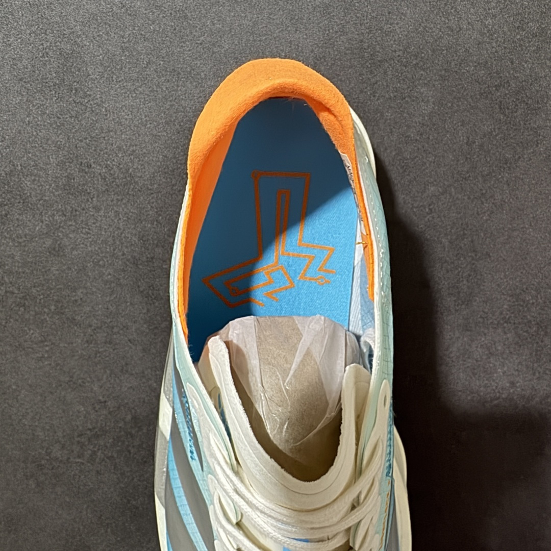 图片[6]-【公司级】adidas Adizero Adios Pro 4 2026年上海半马限定鸳鸯配色 蓝橙 整体外观造型与adiZero Adios Pro EVO 1非常相似 中底配置方面搭载全掌Lightstrike Pro 鞋面采用透气网面示人 契合日常训练鞋的定位 更加耐用 外底给到了马牌橡胶 及上代竞速旗舰adidas Adizero Adios Pro 3区域分布 货号：KH6360 尺码：36 36.5 37 38 38.5 39 40 40.5 41 42 42.5 43 44 44.5 45-选品中心