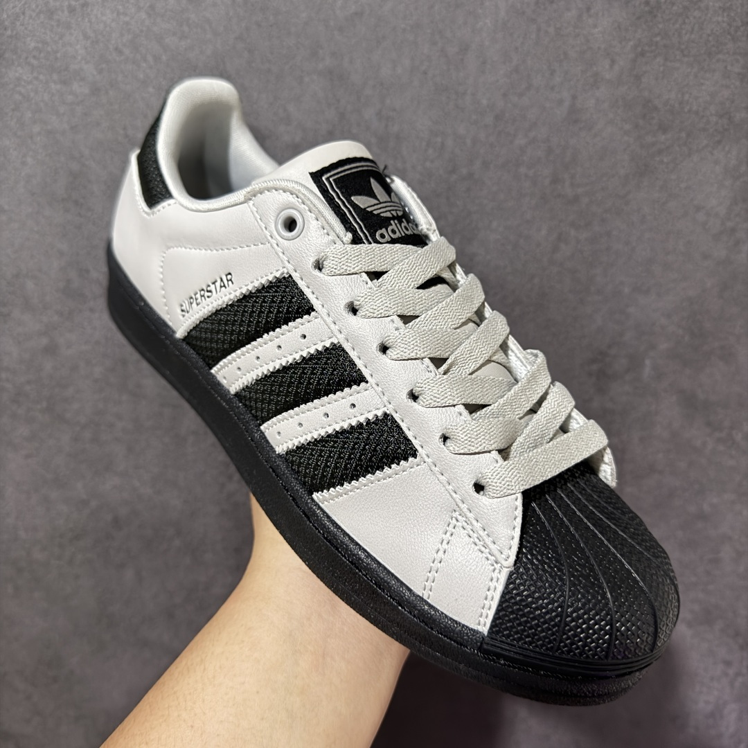 图片[3]-【公司级】Adidas Originals Superstar贝壳头系列 阿迪达斯 三叶草低帮经典百搭休闲运动板鞋 货号：JQ3183 尺码：35.5 36 36.5 37 38 38.5 39 40 40.5 41 42 42.5 43 44 45-选品中心