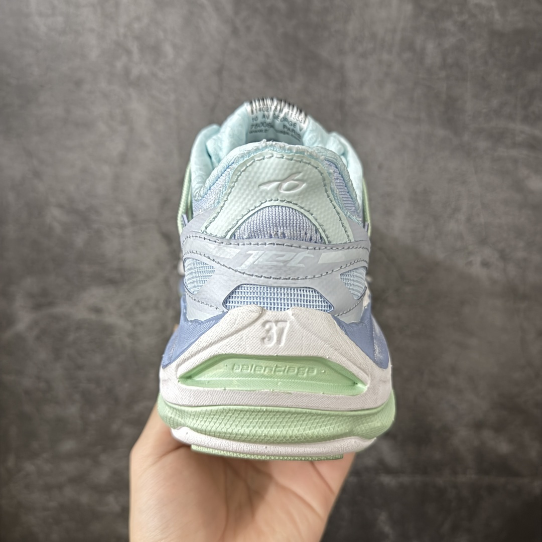 图片[4]-【XA纯原】Balenciaga巴黎世家26代 Jet 压纹印花 圆头厚底4.25cm 低帮 老爹鞋 白黄色 市场老牌巴黎世家大厂出品 品质价格无需多言 原鞋原材料打造 一比一细节还原 此款相对之前款式轻质很多 超厚鞋底增高4-5cm 高街风格 尺码：35-42-选品中心