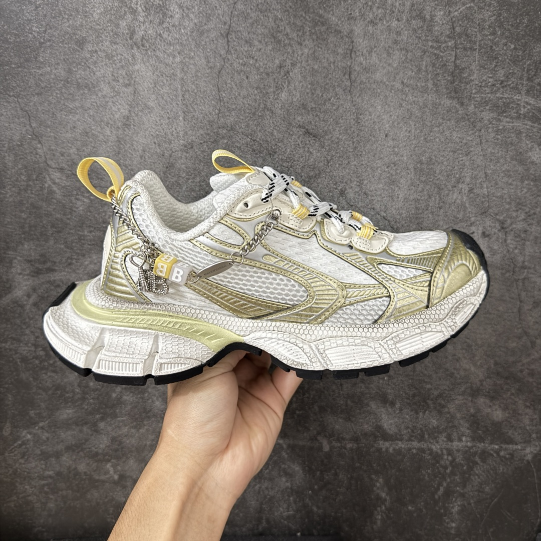 【i8纯原版】Balenciaga 巴黎世家 Balenciaga Sneaker Tess s.Gomma 巴黎十代 3XL 链条配饰款 纯原版本 原装大盒 从里到外 一切百分百还原官方配置 顶级专供碾压市面一切真标版本 尺码：35-46-选品中心