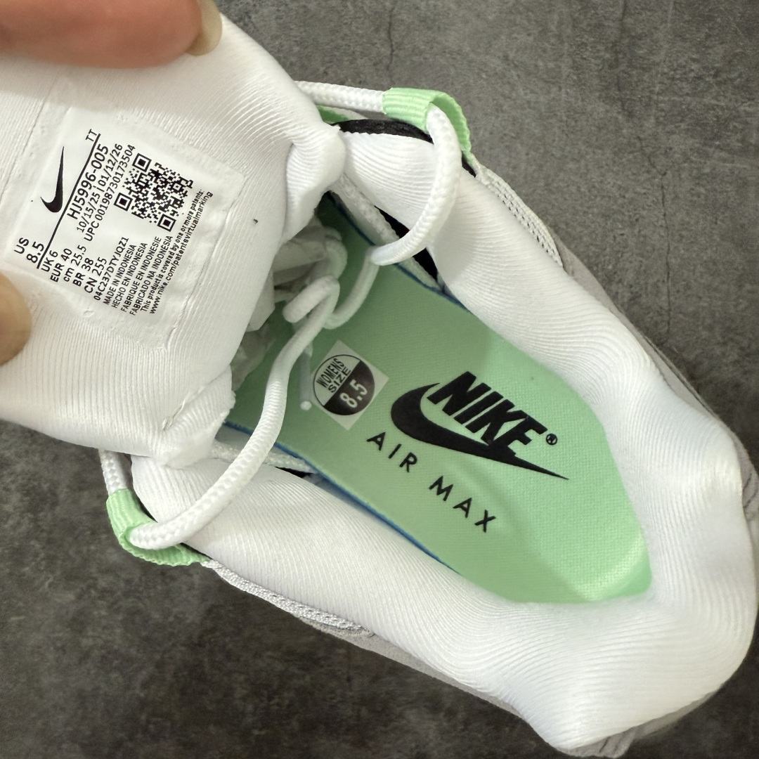 图片[7]-【KZ2.0版本】Nike Air Max 95 黑灰绿 货号：HJ5996-005 外贸顶级专供 区别先行版 全部配色原鞋原尺码开发生产 极致还原 全部原厂材料一比一打造 一眼ZP既视感 欢迎对比市场版本 尺码：40 40.5 41 42 42.5 43 44 44.5 45 46 46.5 47.5 48 48.5-选品中心