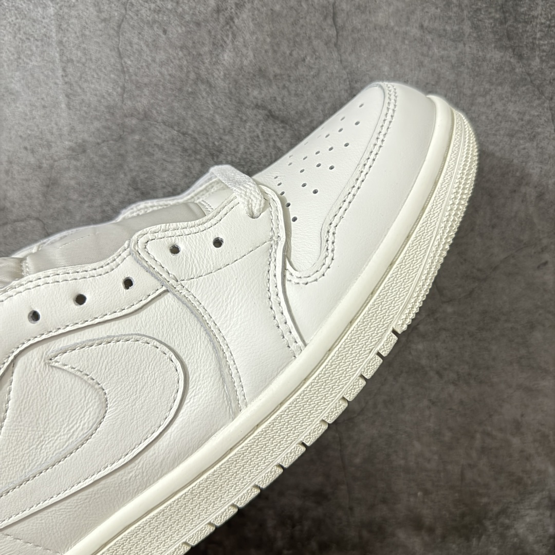 图片[6]-【纯原F版】 Air Jordan AJ1 Low OG 低帮米白色 HQ6998-100 原材料软头层皮料 国内一线头部知名大厂出品 高端外贸零售专供品质 版型细节完美 原鞋原楦头纸板开发 原厂防尘纸 极致一眼正品既视感 尺码：36-47.5-选品中心