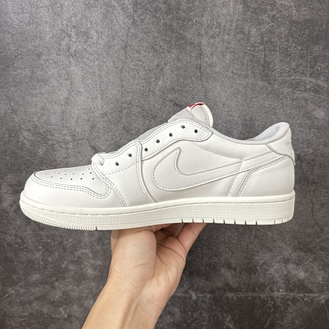 图片[2]-【纯原F版】 Air Jordan AJ1 Low OG 低帮米白色 HQ6998-100 原材料软头层皮料 国内一线头部知名大厂出品 高端外贸零售专供品质 版型细节完美 原鞋原楦头纸板开发 原厂防尘纸 极致一眼正品既视感 尺码：36-47.5-选品中心