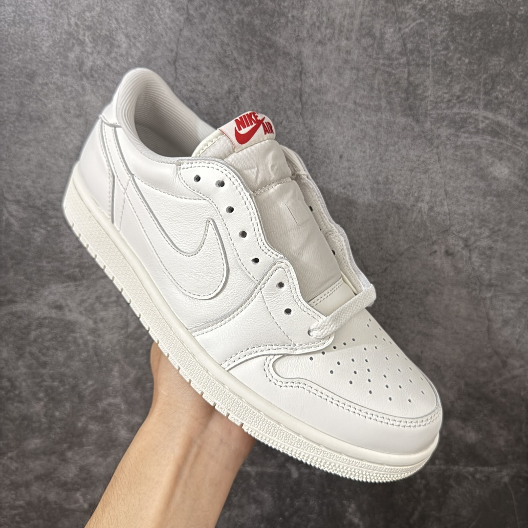 图片[3]-【纯原F版】 Air Jordan AJ1 Low OG 低帮米白色 HQ6998-100 原材料软头层皮料 国内一线头部知名大厂出品 高端外贸零售专供品质 版型细节完美 原鞋原楦头纸板开发 原厂防尘纸 极致一眼正品既视感 尺码：36-47.5-选品中心