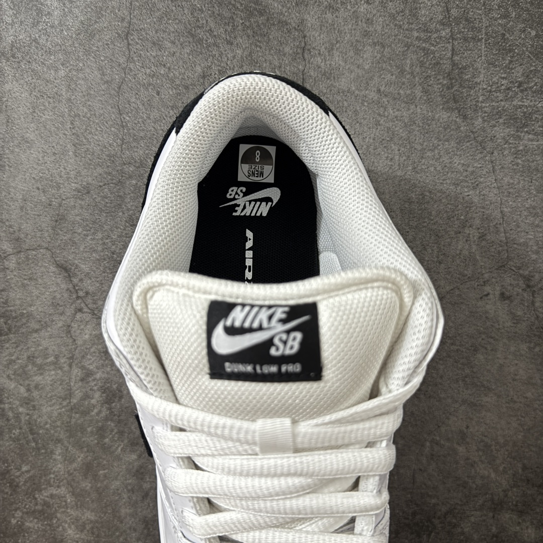 图片[8]-【N版纯原】Dunk SB Low 经典白黑 HF3704-100 纯原品质 无论清洁度 做工鞋型 用料 都是最高标准打造 原厂原档案开发，原盒原标，原厂头层皮料，官方原版设计，做工细节全方位比对原鞋。 尺码：35.5 36 36.5 37.5 38 38.5 39 40 40.5 41 42 42.5 43 44 44.5 45 46 47.5-选品中心