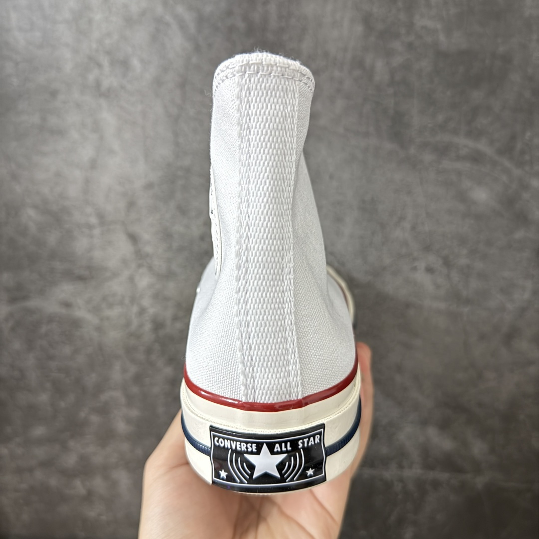 图片[4]-【虎扑2.0小头版】 Converse CHUCK 70 X 匡威1970s 舒适运动 高帮 帆布鞋 男女同款 白色 A24227C 全新开发 不仅仅为小鞋头 细节 材料 做工 全方位升级 经典永不过时 十年老厂出品 平台正品订单 超稳定的品控清洁度 全套原厂材料配置 原厂硫化工艺 油性扁平尖头 原厂楦头纸板数据 一体化超软蓝底加持 超软EVA鞋垫 后掌灰色缓震胶 脚感一比一还原 耐磨橡胶大底 越南产内外标 原盒黑色吊牌 超高清洁度 随意冲正 如有更好白送 尺码：35 36 36.5 37 37.5 38 39 39.5 40 41 41.5 42 42.5 43 44-选品中心