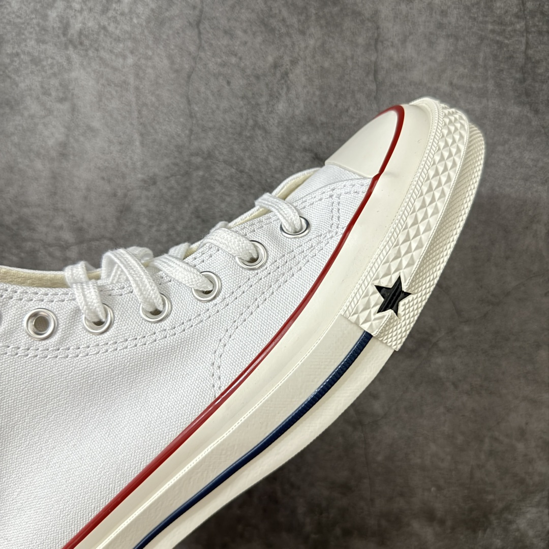 图片[6]-【虎扑2.0小头版】 Converse CHUCK 70 X 匡威1970s 舒适运动 高帮 帆布鞋 男女同款 白色 A24227C 全新开发 不仅仅为小鞋头 细节 材料 做工 全方位升级 经典永不过时 十年老厂出品 平台正品订单 超稳定的品控清洁度 全套原厂材料配置 原厂硫化工艺 油性扁平尖头 原厂楦头纸板数据 一体化超软蓝底加持 超软EVA鞋垫 后掌灰色缓震胶 脚感一比一还原 耐磨橡胶大底 越南产内外标 原盒黑色吊牌 超高清洁度 随意冲正 如有更好白送 尺码：35 36 36.5 37 37.5 38 39 39.5 40 41 41.5 42 42.5 43 44-选品中心
