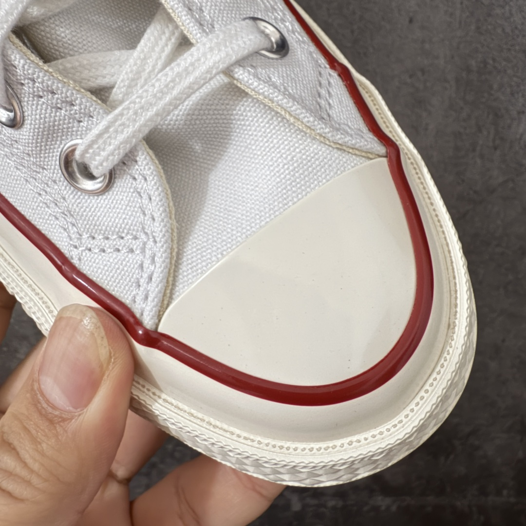 图片[6]-【虎扑2.0小头版】 Converse CHUCK 70 X 匡威1970s 舒适运动 高帮 帆布鞋 男女同款 白色 A24227C 全新开发 不仅仅为小鞋头 细节 材料 做工 全方位升级 经典永不过时 十年老厂出品 平台正品订单 超稳定的品控清洁度 全套原厂材料配置 原厂硫化工艺 油性扁平尖头 原厂楦头纸板数据 一体化超软蓝底加持 超软EVA鞋垫 后掌灰色缓震胶 脚感一比一还原 耐磨橡胶大底 越南产内外标 原盒黑色吊牌 超高清洁度 随意冲正 如有更好白送 尺码：35 36 36.5 37 37.5 38 39 39.5 40 41 41.5 42 42.5 43 44-选品中心