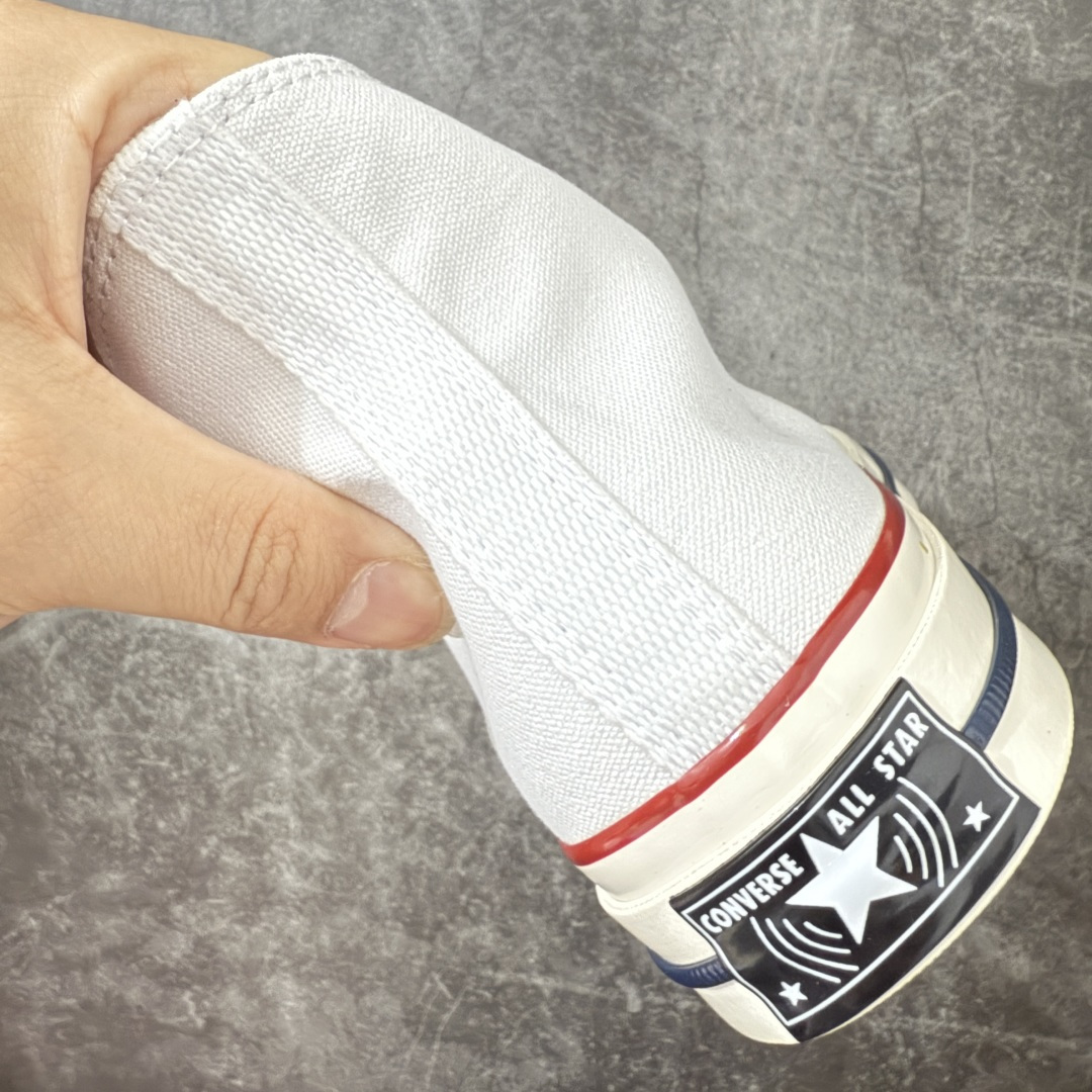图片[2]-【虎扑2.0小头版】 Converse CHUCK 70 X 匡威1970s 舒适运动 高帮 帆布鞋 男女同款 白色 A24227C 全新开发 不仅仅为小鞋头 细节 材料 做工 全方位升级 经典永不过时 十年老厂出品 平台正品订单 超稳定的品控清洁度 全套原厂材料配置 原厂硫化工艺 油性扁平尖头 原厂楦头纸板数据 一体化超软蓝底加持 超软EVA鞋垫 后掌灰色缓震胶 脚感一比一还原 耐磨橡胶大底 越南产内外标 原盒黑色吊牌 超高清洁度 随意冲正 如有更好白送 尺码：35 36 36.5 37 37.5 38 39 39.5 40 41 41.5 42 42.5 43 44-选品中心