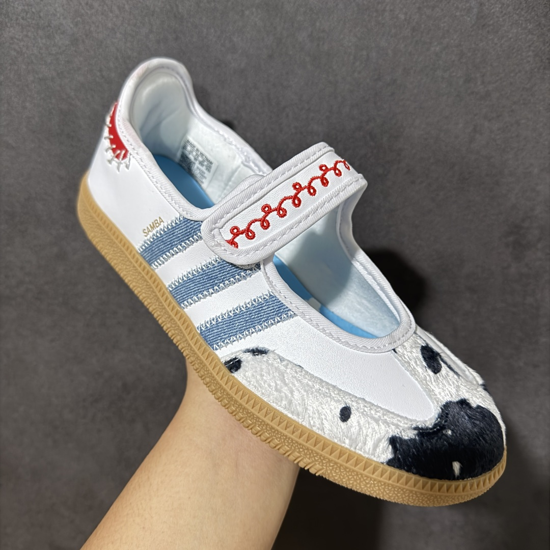 图片[3]-【公司级】adidas SAMBA JANE W 玛丽珍 大厂纯原品质出货 超高清洁度 细节完美 舒适百搭 低帮休闲板鞋 货号：LA1428 尺码：35.5 36 36.5 37 38 38.5 39 40 40.5 41 42-选品中心