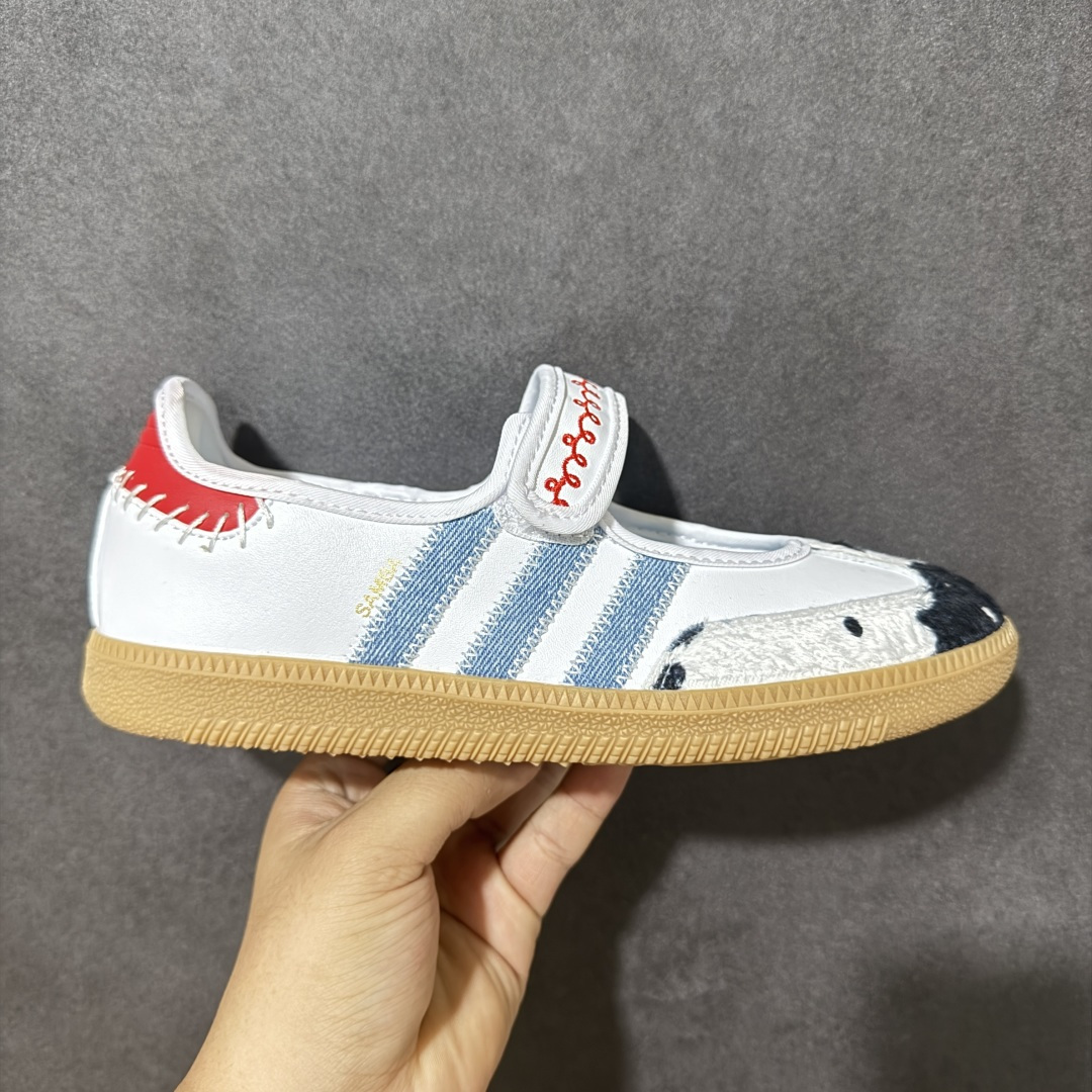 【公司级】adidas SAMBA JANE W 玛丽珍 大厂纯原品质出货 超高清洁度 细节完美 舒适百搭 低帮休闲板鞋 货号：LA1428 尺码：35.5 36 36.5 37 38 38.5 39 40 40.5 41 42-选品中心