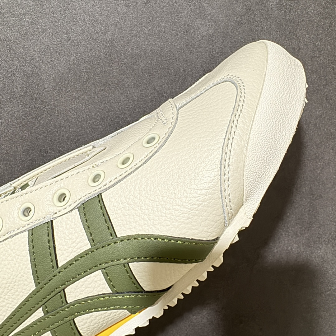 图片[8]-【公司级】Onitsuka Tiger MEXICO 66 SLIP-ON 百搭单品 定制鬼冢虎 板鞋 MEXICO 66是鬼冢虎旗下最经典的款式，李小龙最喜欢的一款训练鞋休闲鞋！鞋身特有的虎爪造型LOGO，辨识度非常高！更是由偶像明星李宇春等人代言，成为越来越流行的休闲鞋选择 货号：1183B815-101 尺码：36 37 38 39 40.5 41.5 42 43.5 44 45-选品中心
