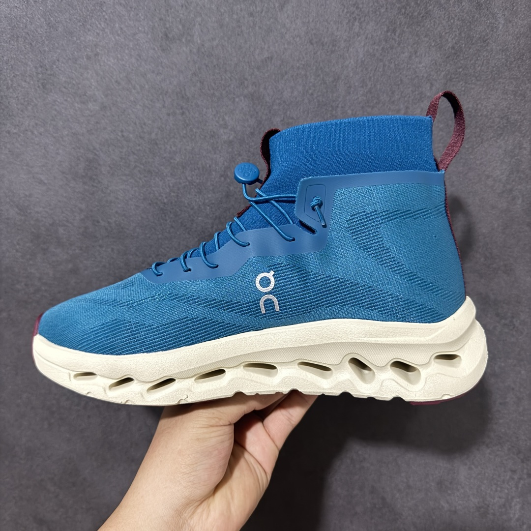 图片[2]-【公司级】Loewe x On昂跑 Cloudtilt High 罗意威 联名轻量高帮运动休闲鞋 户外轻便低帮轻量旅游鞋 原数据开发纸版楦型采用人体工程超薄透气网织物鞋面材质搭载隐藏速度中板镂空CloudTec®科技泡棉缓震(4.cm厘米)加厚中底外置耐磨防滑橡胶底片❗黑科技“跑”出圈的时尚运动新宠。 货号：M929282X43-8653 尺码：36-47带半码-选品中心