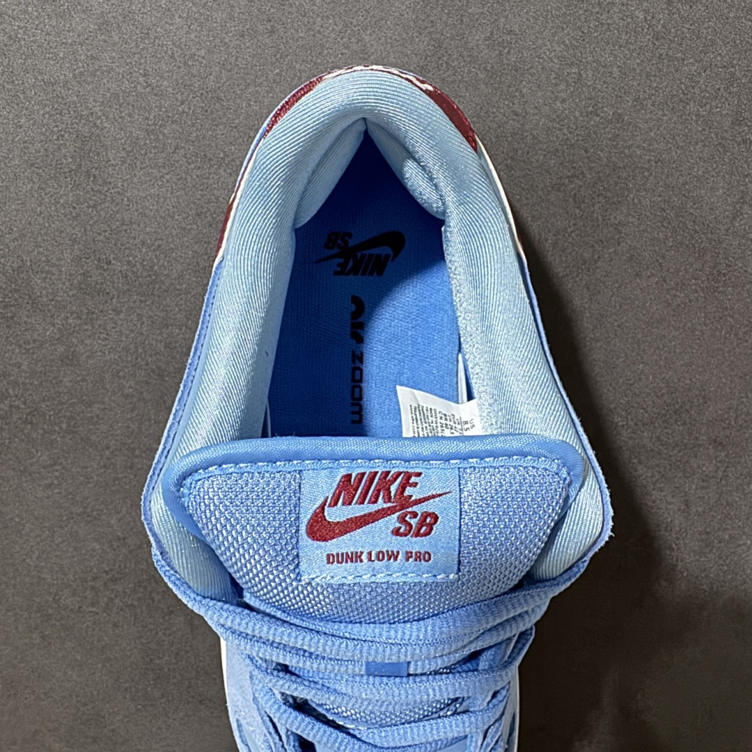 图片[6]-【公司级】NIKE SB Dunk Low 蓝色 泡泡糖 费城人 性价比天花板 DIY定制款 原装头层材料 独家版型蒸餾加工 帶來的是更好的视觉和脚感体验 大厂纯原品质出货 清洁度 电绣工艺 皮料切割干净无任何毛边 细节完美 货号： DQ4040-400 尺码：40-46带半码-选品中心