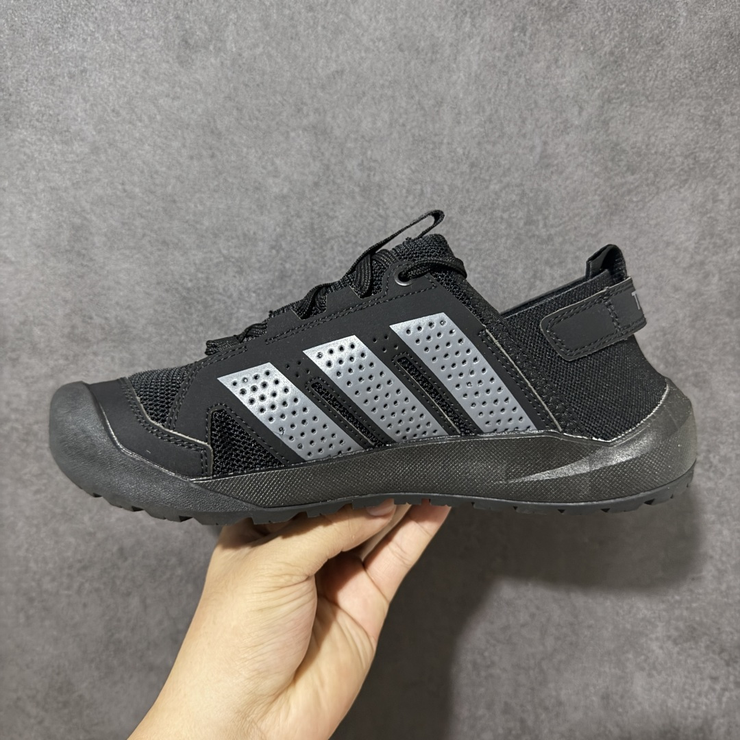 图片[2]-【公司级】阿迪达斯 Adidas Terrex Daroga 25 阿迪达斯 户外休闲运动鞋 脚感舒适 旨在适合徒步和野营旅行 搭载舒适鞋面和橡胶外底 旨在为湿滑地面打造 全新官方纯原材料打造 货号：HQ9170 尺码：36～45带半码-选品中心