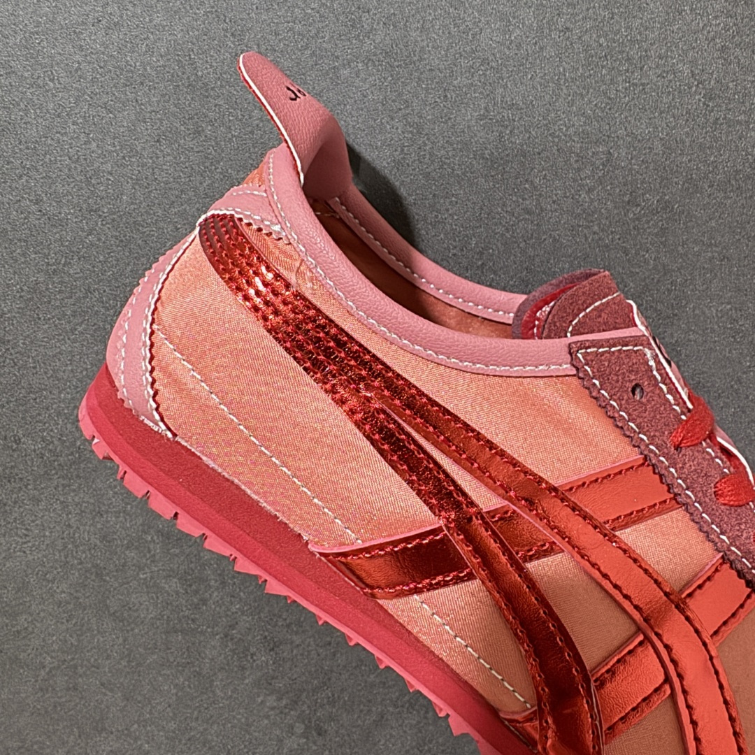 图片[7]-【公司级】Onitsuka Tiger Mexico 66 NM 阿斯克斯 鬼冢虎 鬼塚虎 低帮 红色 男女同款 舒适百搭防滑耐磨减震低邦运动德训鞋 Mexico 66运动鞋展现了60年代的复古外观，并带有现代风格，色彩和细节，使之焕然一新，凭借其传统外观和标志性设计效果，这款鞋由皮革制成，具有鞋跟交叉加固设计，凭借其传统外观和标志性的设计效果，Mexico 66型号为任何休闲装增添了永恒的风格。鬼冢虎在全球范围内收到热烈追捧，旗下的Mexicod 66系列，既舒适又时尚，让人无法抗拒。 货号：1183C636-600 尺码：35 36 37 37.5 38 39 39.5 40 40.5 41.5 42 42.5 43.5 44 44.5 45-选品中心