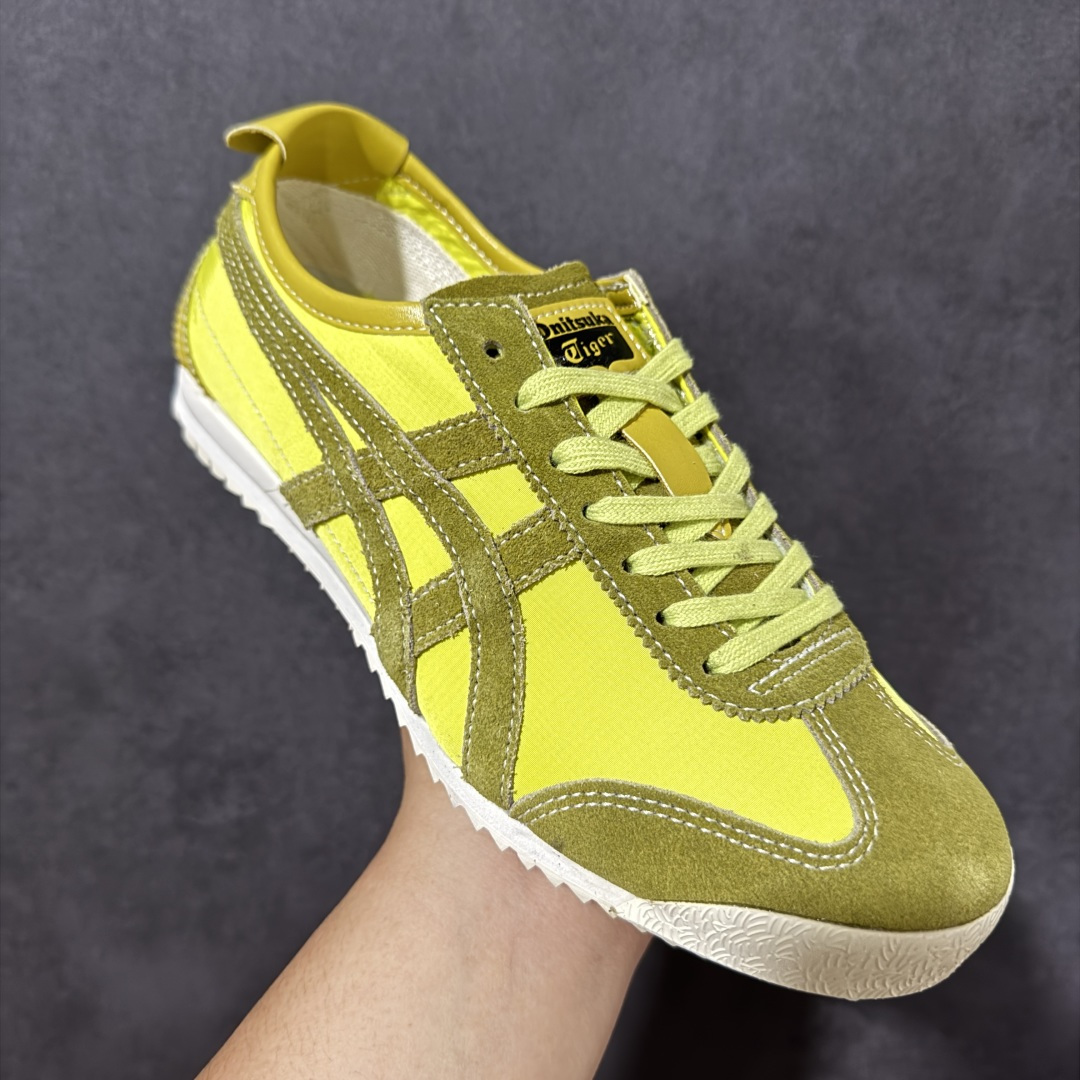 图片[3]-【公司级】Onitsuka Tiger Mexico 66 NM 阿斯克斯 鬼冢虎 鬼塚虎 低帮男女同款 舒适百搭防滑耐磨减震低邦运动德训鞋 Mexico 66运动鞋展现了60年代的复古外观，并带有现代风格，色彩和细节，使之焕然一新，凭借其传统外观和标志性设计效果，这款鞋由皮革制成，具有鞋跟交叉加固设计，凭借其传统外观和标志性的设计效果，Mexico 66型号为任何休闲装增添了永恒的风格。鬼冢虎在全球范围内收到热烈追捧，旗下的Mexicod 66系列，既舒适又时尚，让人无法抗拒。 货号：1183C176-750 尺码：35 36 37 37.5 38 39 39.5 40 40.5 41.5 42 42.5 43.5 44 44.5 45-选品中心
