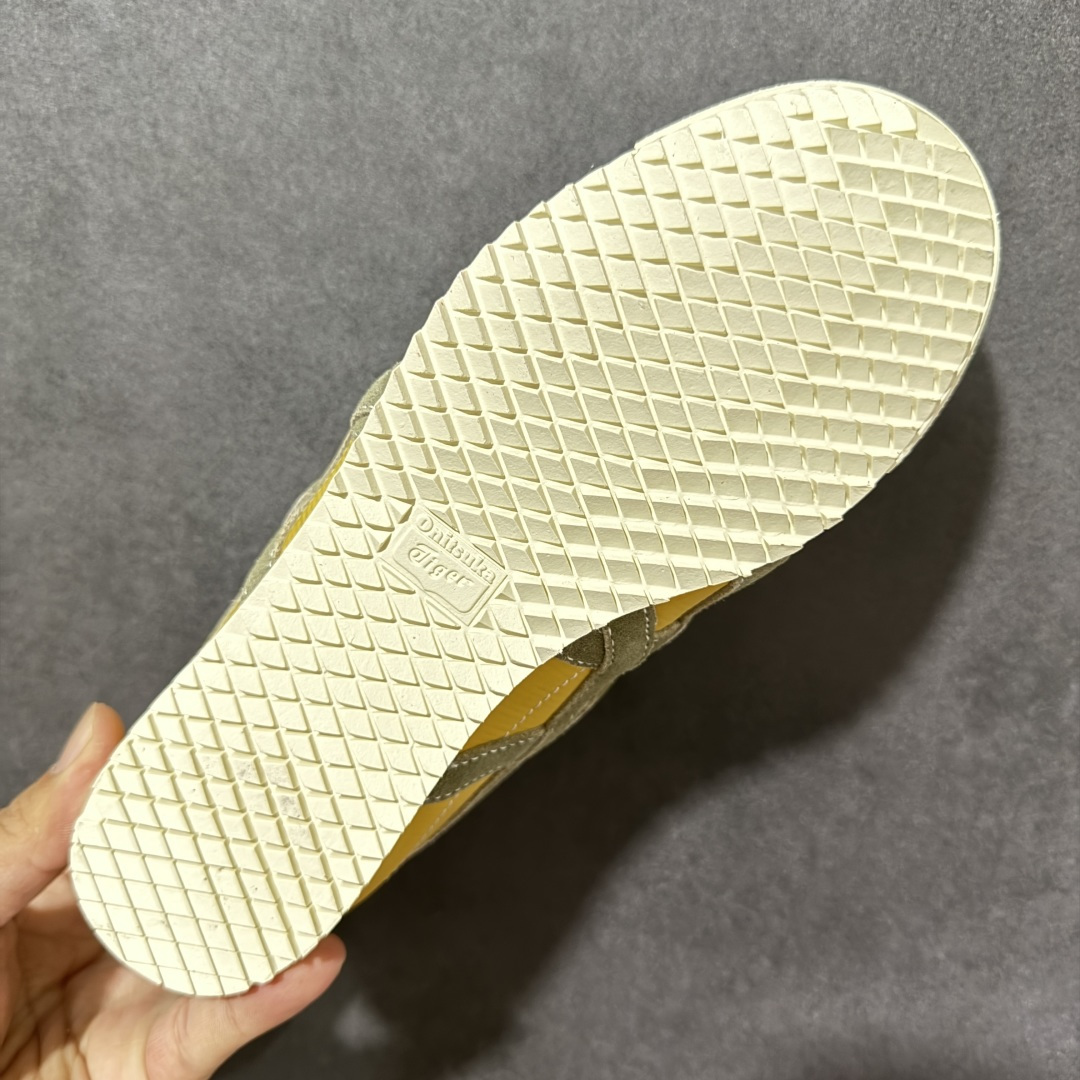 图片[9]-【公司级】Onitsuka Tiger Mexico 66 NM 阿斯克斯 鬼冢虎 鬼塚虎 低帮男女同款 舒适百搭防滑耐磨减震低邦运动德训鞋 Mexico 66运动鞋展现了60年代的复古外观，并带有现代风格，色彩和细节，使之焕然一新，凭借其传统外观和标志性设计效果，这款鞋由皮革制成，具有鞋跟交叉加固设计，凭借其传统外观和标志性的设计效果，Mexico 66型号为任何休闲装增添了永恒的风格。鬼冢虎在全球范围内收到热烈追捧，旗下的Mexicod 66系列，既舒适又时尚，让人无法抗拒。 货号：1183C176-200 尺码：35 36 37 37.5 38 39 39.5 40 40.5 41.5 42 42.5 43.5 44 44.5 45-选品中心