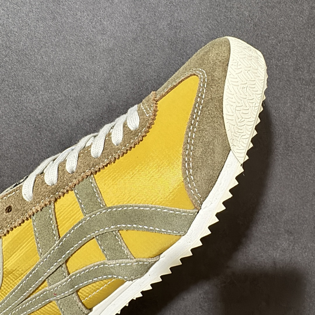 图片[8]-【公司级】Onitsuka Tiger Mexico 66 NM 阿斯克斯 鬼冢虎 鬼塚虎 低帮男女同款 舒适百搭防滑耐磨减震低邦运动德训鞋 Mexico 66运动鞋展现了60年代的复古外观，并带有现代风格，色彩和细节，使之焕然一新，凭借其传统外观和标志性设计效果，这款鞋由皮革制成，具有鞋跟交叉加固设计，凭借其传统外观和标志性的设计效果，Mexico 66型号为任何休闲装增添了永恒的风格。鬼冢虎在全球范围内收到热烈追捧，旗下的Mexicod 66系列，既舒适又时尚，让人无法抗拒。 货号：1183C176-200 尺码：35 36 37 37.5 38 39 39.5 40 40.5 41.5 42 42.5 43.5 44 44.5 45-选品中心