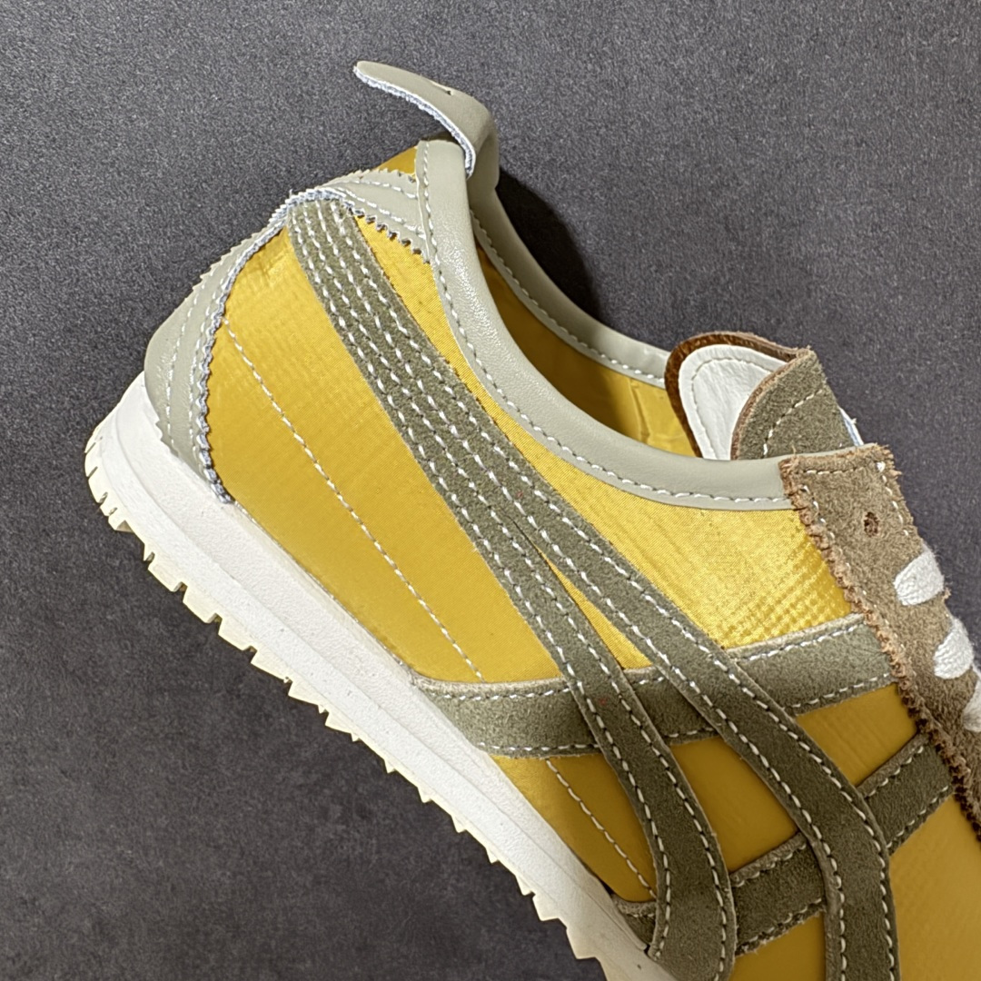 图片[7]-【公司级】Onitsuka Tiger Mexico 66 NM 阿斯克斯 鬼冢虎 鬼塚虎 低帮男女同款 舒适百搭防滑耐磨减震低邦运动德训鞋 Mexico 66运动鞋展现了60年代的复古外观，并带有现代风格，色彩和细节，使之焕然一新，凭借其传统外观和标志性设计效果，这款鞋由皮革制成，具有鞋跟交叉加固设计，凭借其传统外观和标志性的设计效果，Mexico 66型号为任何休闲装增添了永恒的风格。鬼冢虎在全球范围内收到热烈追捧，旗下的Mexicod 66系列，既舒适又时尚，让人无法抗拒。 货号：1183C176-200 尺码：35 36 37 37.5 38 39 39.5 40 40.5 41.5 42 42.5 43.5 44 44.5 45-选品中心