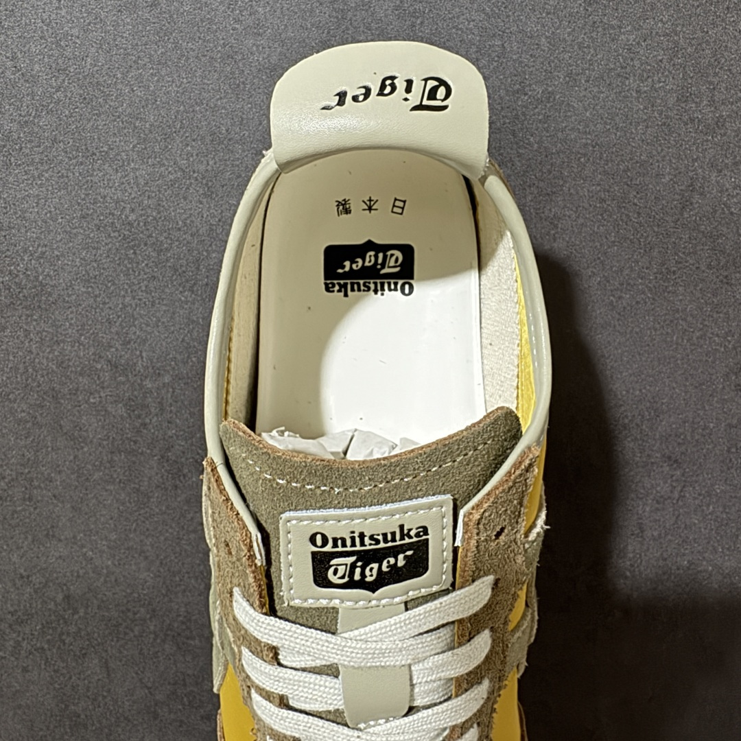 图片[6]-【公司级】Onitsuka Tiger Mexico 66 NM 阿斯克斯 鬼冢虎 鬼塚虎 低帮男女同款 舒适百搭防滑耐磨减震低邦运动德训鞋 Mexico 66运动鞋展现了60年代的复古外观，并带有现代风格，色彩和细节，使之焕然一新，凭借其传统外观和标志性设计效果，这款鞋由皮革制成，具有鞋跟交叉加固设计，凭借其传统外观和标志性的设计效果，Mexico 66型号为任何休闲装增添了永恒的风格。鬼冢虎在全球范围内收到热烈追捧，旗下的Mexicod 66系列，既舒适又时尚，让人无法抗拒。 货号：1183C176-200 尺码：35 36 37 37.5 38 39 39.5 40 40.5 41.5 42 42.5 43.5 44 44.5 45-选品中心