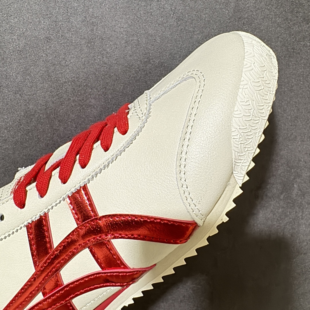 图片[8]-【公司级】Onitsuka Tiger Mexico 66 NM 阿斯克斯 鬼冢虎 鬼塚虎 低帮男女同款 舒适百搭防滑耐磨减震低邦运动德训鞋 Mexico 66运动鞋展现了60年代的复古外观，并带有现代风格，色彩和细节，使之焕然一新，凭借其传统外观和标志性设计效果，这款鞋由皮革制成，具有鞋跟交叉加固设计，凭借其传统外观和标志性的设计效果，Mexico 66型号为任何休闲装增添了永恒的风格。鬼冢虎在全球范围内收到热烈追捧，旗下的Mexicod 66系列，既舒适又时尚，让人无法抗拒。 货号：1183C176-021 尺码：35 36 37 37.5 38 39 39.5 40 40.5 41.5 42 42.5 43.5 44 44.5 45-选品中心
