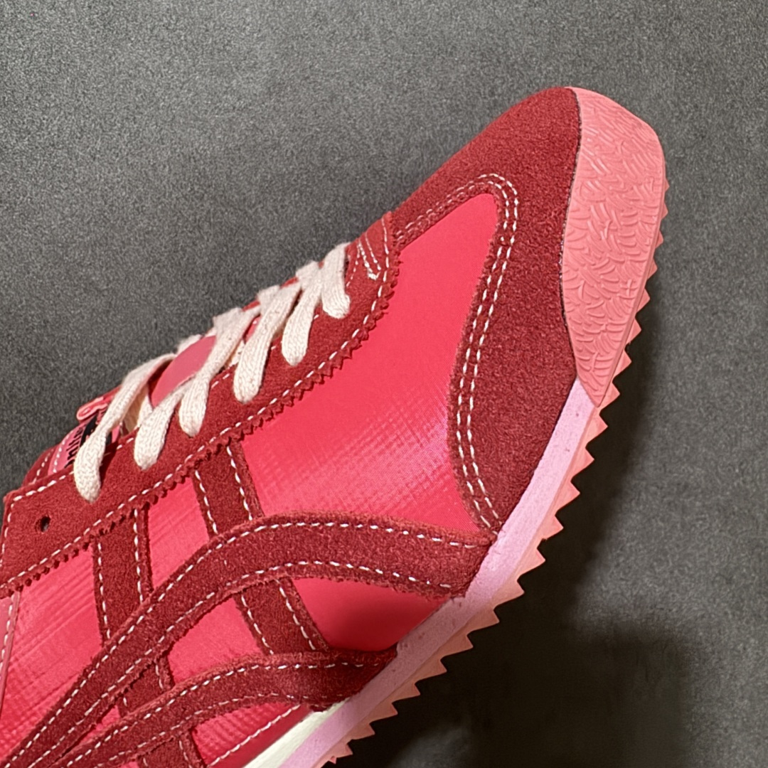 图片[8]-【公司级】Onitsuka Tiger Mexico 66 NM 阿斯克斯 鬼冢虎 鬼塚虎 低帮男女同款 舒适百搭防滑耐磨减震低邦运动德训鞋 Mexico 66运动鞋展现了60年代的复古外观，并带有现代风格，色彩和细节，使之焕然一新，凭借其传统外观和标志性设计效果，这款鞋由皮革制成，具有鞋跟交叉加固设计，凭借其传统外观和标志性的设计效果，Mexico 66型号为任何休闲装增添了永恒的风格。鬼冢虎在全球范围内收到热烈追捧，旗下的Mexicod 66系列，既舒适又时尚，让人无法抗拒。 货号：1183C176-600 尺码：35 36 37 37.5 38 39 39.5 40 40.5 41.5 42 42.5 43.5 44 44.5 45-选品中心