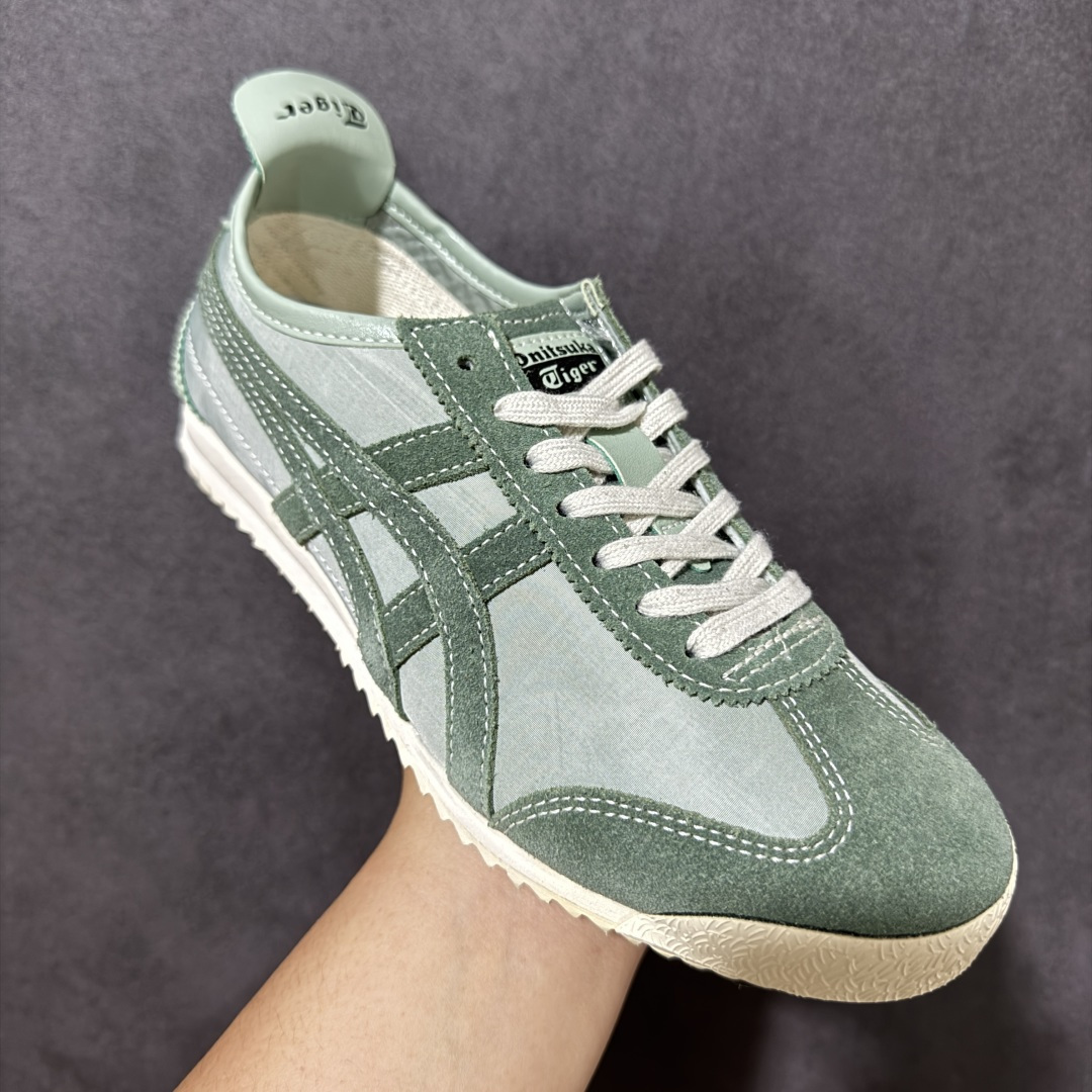 图片[3]-【公司级】Onitsuka Tiger Mexico 66 NM 阿斯克斯 鬼冢虎 鬼塚虎 低帮男女同款 舒适百搭防滑耐磨减震低邦运动德训鞋 Mexico 66运动鞋展现了60年代的复古外观，并带有现代风格，色彩和细节，使之焕然一新，凭借其传统外观和标志性设计效果，这款鞋由皮革制成，具有鞋跟交叉加固设计，凭借其传统外观和标志性的设计效果，Mexico 66型号为任何休闲装增添了永恒的风格。鬼冢虎在全球范围内收到热烈追捧，旗下的Mexicod 66系列，既舒适又时尚，让人无法抗拒。 货号：1183C176-800 尺码：35 36 37 37.5 38 39 39.5 40 40.5 41.5 42 42.5 43.5 44 44.5 45-选品中心