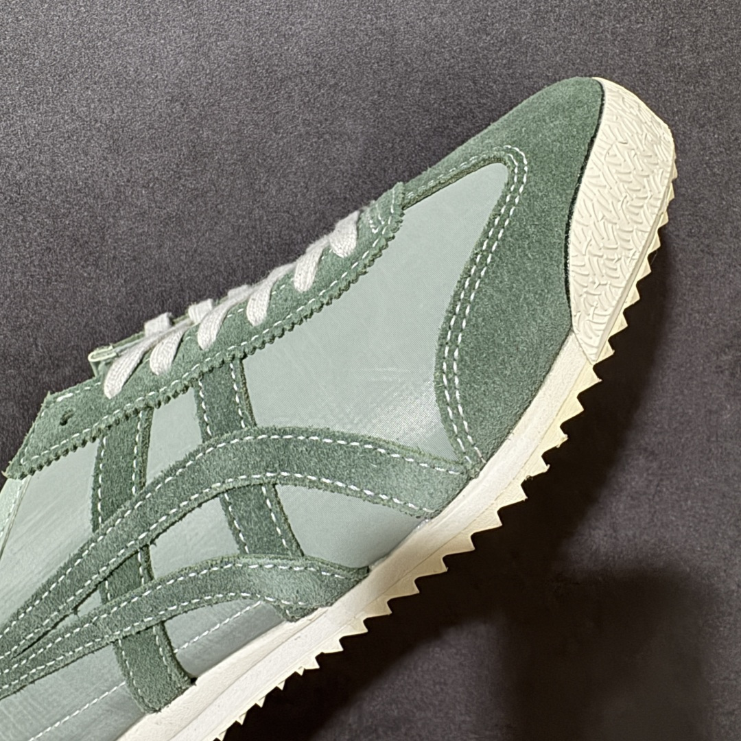 图片[8]-【公司级】Onitsuka Tiger Mexico 66 NM 阿斯克斯 鬼冢虎 鬼塚虎 低帮男女同款 舒适百搭防滑耐磨减震低邦运动德训鞋 Mexico 66运动鞋展现了60年代的复古外观，并带有现代风格，色彩和细节，使之焕然一新，凭借其传统外观和标志性设计效果，这款鞋由皮革制成，具有鞋跟交叉加固设计，凭借其传统外观和标志性的设计效果，Mexico 66型号为任何休闲装增添了永恒的风格。鬼冢虎在全球范围内收到热烈追捧，旗下的Mexicod 66系列，既舒适又时尚，让人无法抗拒。 货号：1183C176-800 尺码：35 36 37 37.5 38 39 39.5 40 40.5 41.5 42 42.5 43.5 44 44.5 45-选品中心