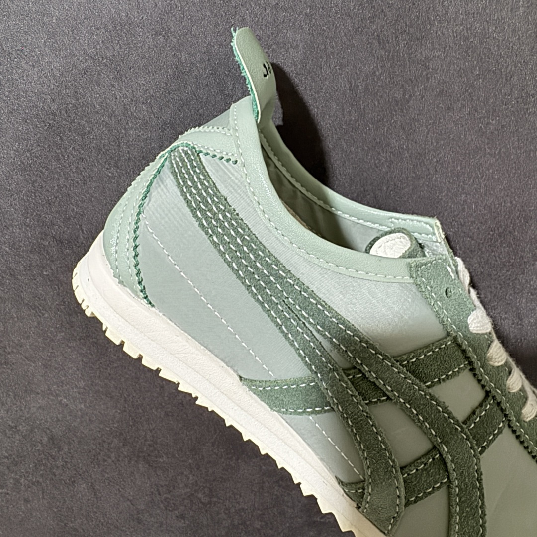 图片[7]-【公司级】Onitsuka Tiger Mexico 66 NM 阿斯克斯 鬼冢虎 鬼塚虎 低帮男女同款 舒适百搭防滑耐磨减震低邦运动德训鞋 Mexico 66运动鞋展现了60年代的复古外观，并带有现代风格，色彩和细节，使之焕然一新，凭借其传统外观和标志性设计效果，这款鞋由皮革制成，具有鞋跟交叉加固设计，凭借其传统外观和标志性的设计效果，Mexico 66型号为任何休闲装增添了永恒的风格。鬼冢虎在全球范围内收到热烈追捧，旗下的Mexicod 66系列，既舒适又时尚，让人无法抗拒。 货号：1183C176-800 尺码：35 36 37 37.5 38 39 39.5 40 40.5 41.5 42 42.5 43.5 44 44.5 45-选品中心