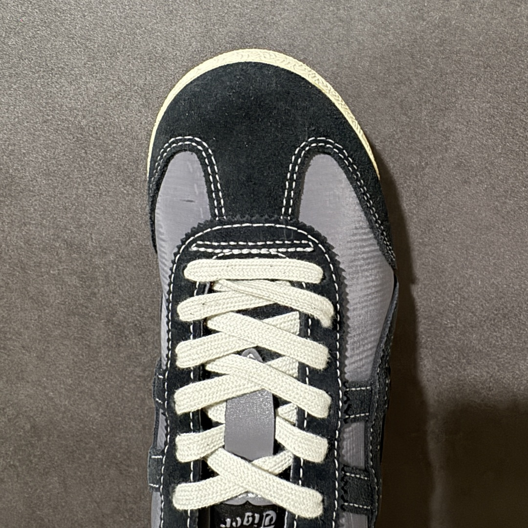 图片[5]-【公司级】Onitsuka Tiger Mexico 66 NM 阿斯克斯 鬼冢虎 鬼塚虎 低帮男女同款 舒适百搭防滑耐磨减震低邦运动德训鞋 Mexico 66运动鞋展现了60年代的复古外观，并带有现代风格，色彩和细节，使之焕然一新，凭借其传统外观和标志性设计效果，这款鞋由皮革制成，具有鞋跟交叉加固设计，凭借其传统外观和标志性的设计效果，Mexico 66型号为任何休闲装增添了永恒的风格。鬼冢虎在全球范围内收到热烈追捧，旗下的Mexicod 66系列，既舒适又时尚，让人无法抗拒。 货号：1183C176-020 尺码：35 36 37 37.5 38 39 39.5 40 40.5 41.5 42 42.5 43.5 44 44.5 45-选品中心