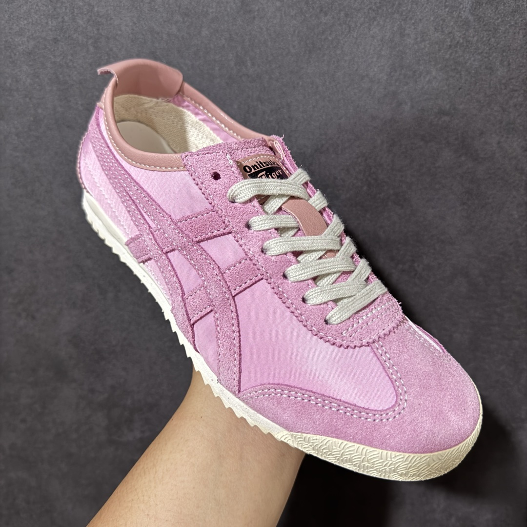 图片[3]-【公司级】Onitsuka Tiger Mexico 66 NM 阿斯克斯 鬼冢虎 鬼塚虎 低帮男女同款 舒适百搭防滑耐磨减震低邦运动德训鞋 Mexico 66运动鞋展现了60年代的复古外观，并带有现代风格，色彩和细节，使之焕然一新，凭借其传统外观和标志性设计效果，这款鞋由皮革制成，具有鞋跟交叉加固设计，凭借其传统外观和标志性的设计效果，Mexico 66型号为任何休闲装增添了永恒的风格。鬼冢虎在全球范围内收到热烈追捧，旗下的Mexicod 66系列，既舒适又时尚，让人无法抗拒。 货号：1183C176-700 尺码：35 36 37 37.5 38 39 39.5 40 40.5 41.5 42 42.5 43.5 44 44.5 45-选品中心