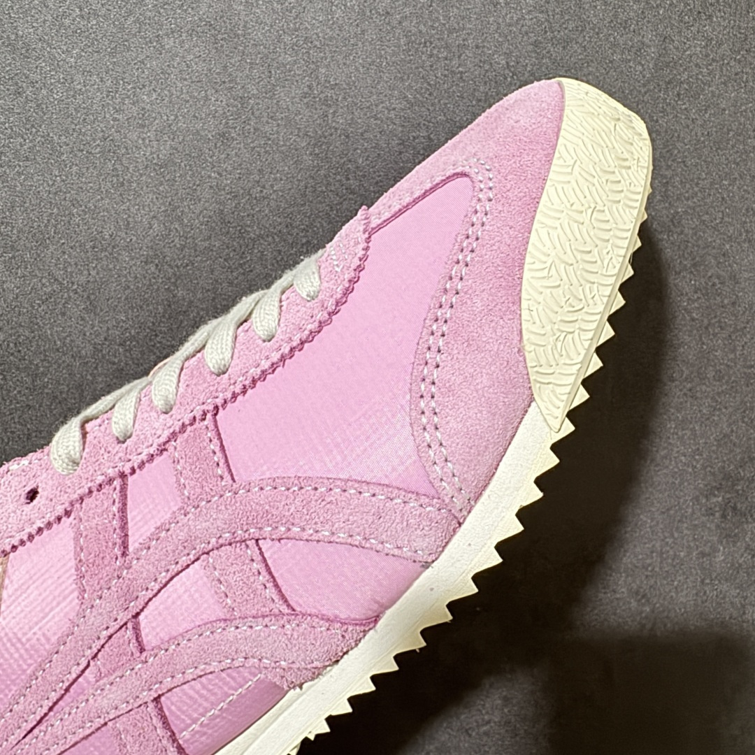图片[8]-【公司级】Onitsuka Tiger Mexico 66 NM 阿斯克斯 鬼冢虎 鬼塚虎 低帮男女同款 舒适百搭防滑耐磨减震低邦运动德训鞋 Mexico 66运动鞋展现了60年代的复古外观，并带有现代风格，色彩和细节，使之焕然一新，凭借其传统外观和标志性设计效果，这款鞋由皮革制成，具有鞋跟交叉加固设计，凭借其传统外观和标志性的设计效果，Mexico 66型号为任何休闲装增添了永恒的风格。鬼冢虎在全球范围内收到热烈追捧，旗下的Mexicod 66系列，既舒适又时尚，让人无法抗拒。 货号：1183C176-700 尺码：35 36 37 37.5 38 39 39.5 40 40.5 41.5 42 42.5 43.5 44 44.5 45-选品中心