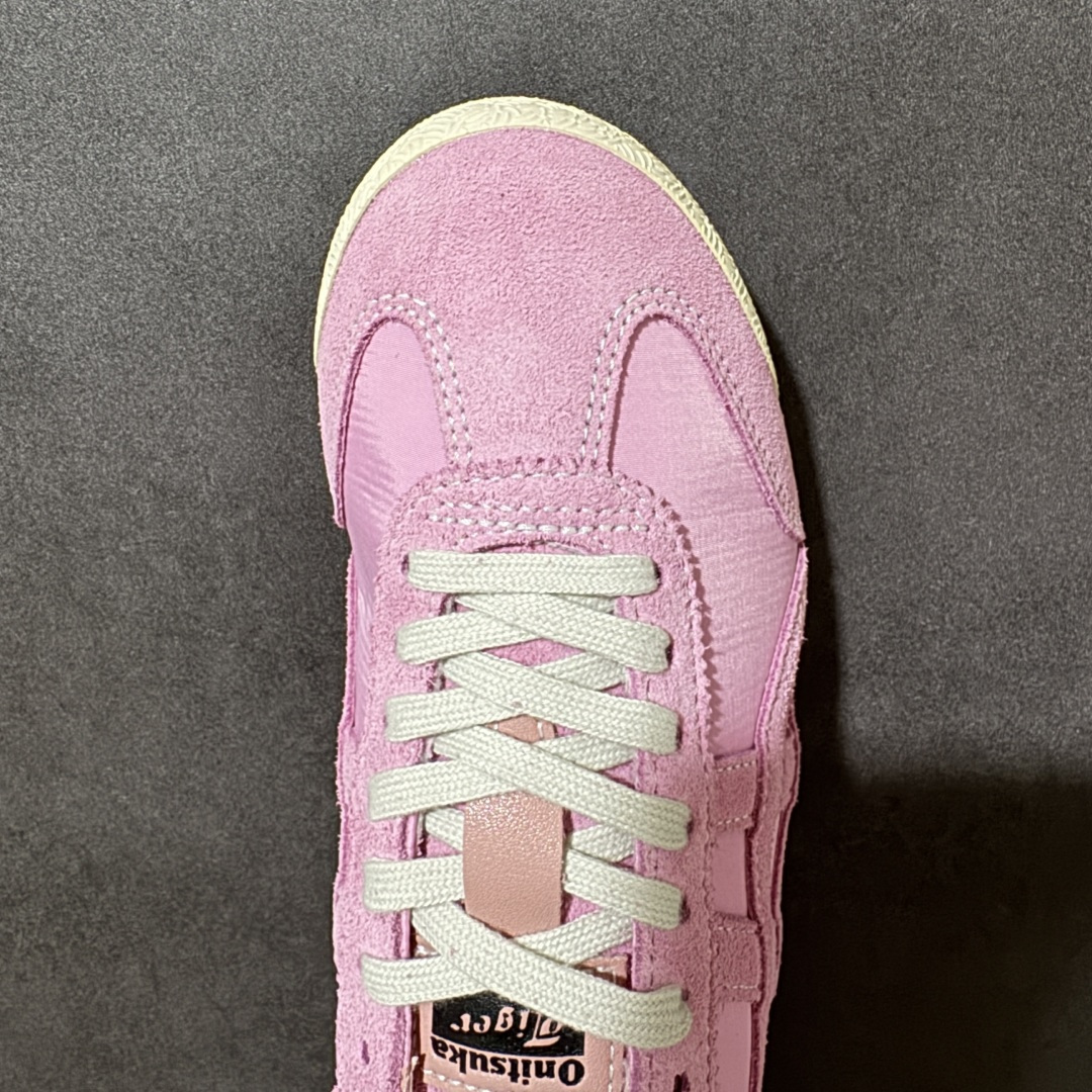 图片[5]-【公司级】Onitsuka Tiger Mexico 66 NM 阿斯克斯 鬼冢虎 鬼塚虎 低帮男女同款 舒适百搭防滑耐磨减震低邦运动德训鞋 Mexico 66运动鞋展现了60年代的复古外观，并带有现代风格，色彩和细节，使之焕然一新，凭借其传统外观和标志性设计效果，这款鞋由皮革制成，具有鞋跟交叉加固设计，凭借其传统外观和标志性的设计效果，Mexico 66型号为任何休闲装增添了永恒的风格。鬼冢虎在全球范围内收到热烈追捧，旗下的Mexicod 66系列，既舒适又时尚，让人无法抗拒。 货号：1183C176-700 尺码：35 36 37 37.5 38 39 39.5 40 40.5 41.5 42 42.5 43.5 44 44.5 45-选品中心