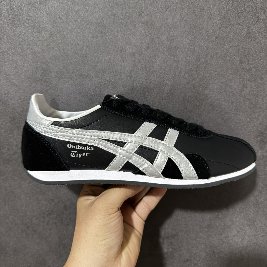 【公司级】Onitsuka Tiger鬼塚虎 Runspark 复古舒适 防滑耐磨 低帮休闲城市通勤跑步鞋 货号:1183B480-002 尺码:36-44 编码:XXB220230-选品中心