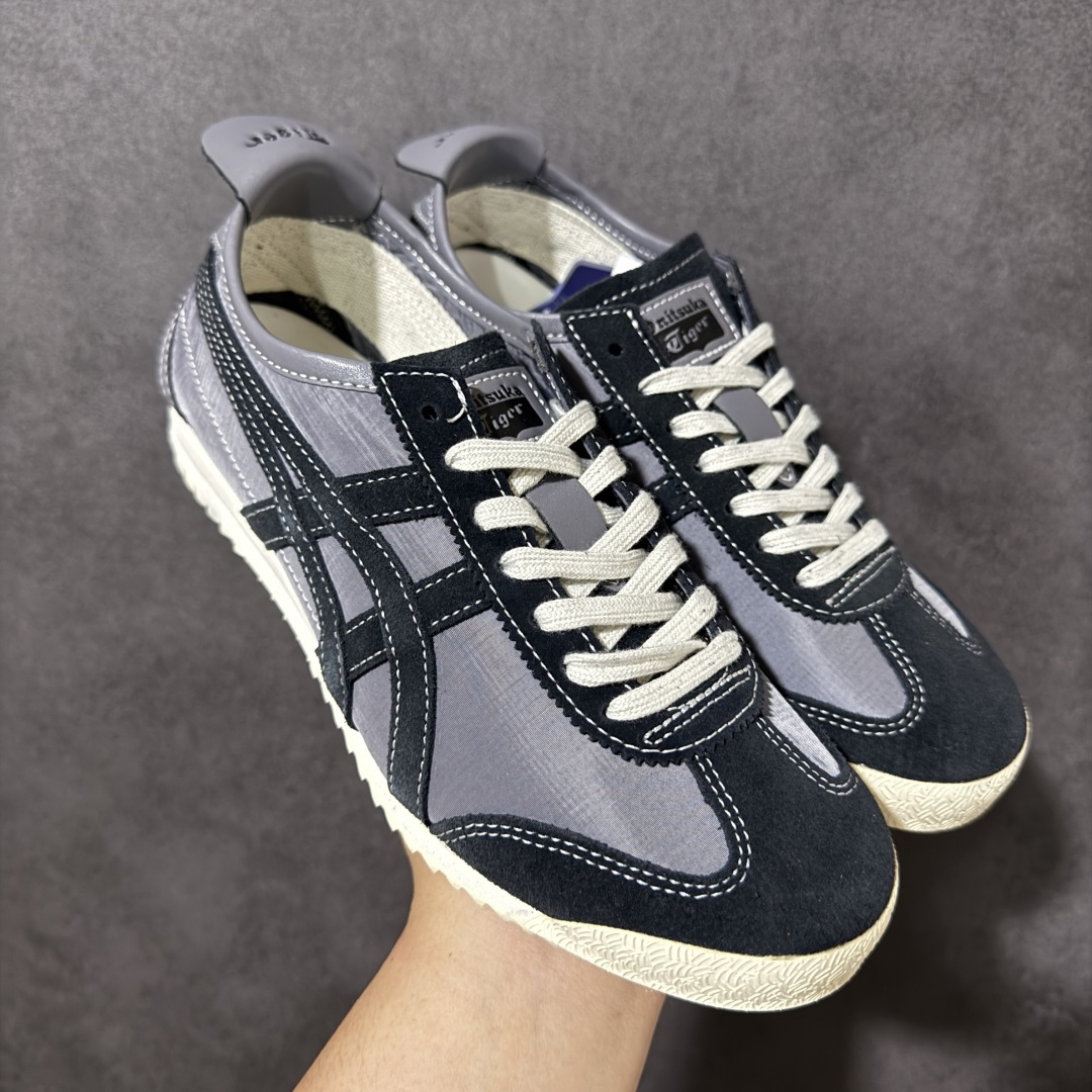 图片[8]-【公司级】Onitsuka Tiger Mexico 66 NM 阿斯克斯 鬼冢虎 鬼塚虎 低帮男女同款 舒适百搭防滑耐磨减震低邦运动德训鞋 Mexico 66运动鞋展现了60年代的复古外观，并带有现代风格，色彩和细节，使之焕然一新，凭借其传统外观和标志性设计效果，这款鞋由皮革制成，具有鞋跟交叉加固设计，凭借其传统外观和标志性的设计效果，Mexico 66型号为任何休闲装增添了永恒的风格。鬼冢虎在全球范围内收到热烈追捧，旗下的Mexicod 66系列，既舒适又时尚，让人无法抗拒。 货号：1183C176-020 尺码：35 36 37 37.5 38 39 39.5 40 40.5 41.5 42 42.5 43.5 44 44.5 45-选品中心