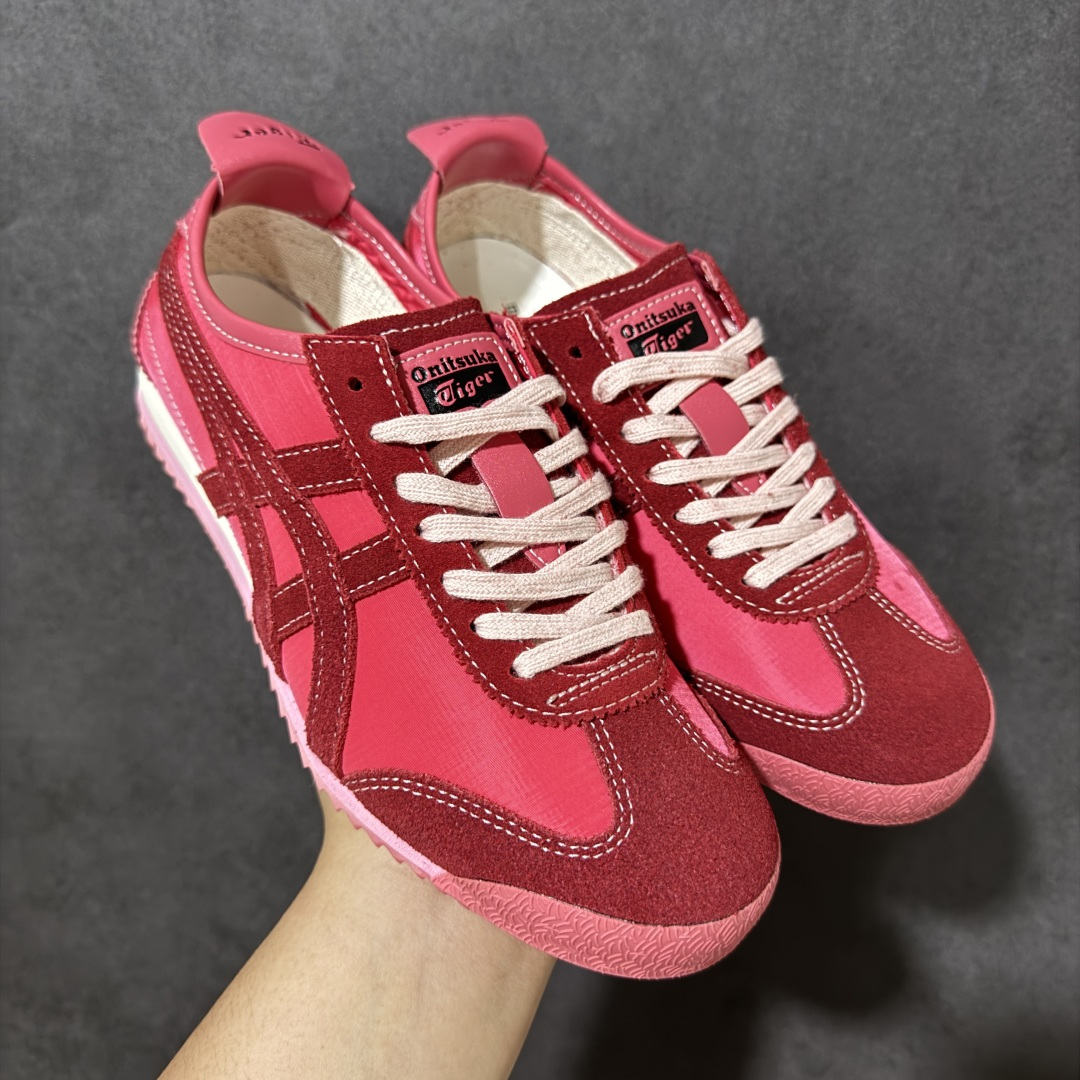 图片[5]-【公司级】Onitsuka Tiger Mexico 66 NM 阿斯克斯 鬼冢虎 鬼塚虎 低帮男女同款 舒适百搭防滑耐磨减震低邦运动德训鞋 Mexico 66运动鞋展现了60年代的复古外观，并带有现代风格，色彩和细节，使之焕然一新，凭借其传统外观和标志性设计效果，这款鞋由皮革制成，具有鞋跟交叉加固设计，凭借其传统外观和标志性的设计效果，Mexico 66型号为任何休闲装增添了永恒的风格。鬼冢虎在全球范围内收到热烈追捧，旗下的Mexicod 66系列，既舒适又时尚，让人无法抗拒。 货号：1183C176-020 尺码：35 36 37 37.5 38 39 39.5 40 40.5 41.5 42 42.5 43.5 44 44.5 45-选品中心