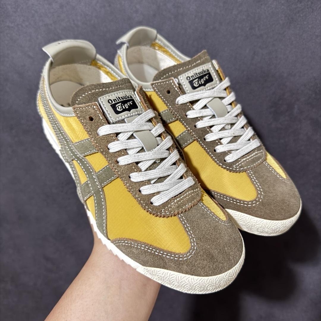 图片[3]-【公司级】Onitsuka Tiger Mexico 66 NM 阿斯克斯 鬼冢虎 鬼塚虎 低帮男女同款 舒适百搭防滑耐磨减震低邦运动德训鞋 Mexico 66运动鞋展现了60年代的复古外观，并带有现代风格，色彩和细节，使之焕然一新，凭借其传统外观和标志性设计效果，这款鞋由皮革制成，具有鞋跟交叉加固设计，凭借其传统外观和标志性的设计效果，Mexico 66型号为任何休闲装增添了永恒的风格。鬼冢虎在全球范围内收到热烈追捧，旗下的Mexicod 66系列，既舒适又时尚，让人无法抗拒。 货号：1183C176-020 尺码：35 36 37 37.5 38 39 39.5 40 40.5 41.5 42 42.5 43.5 44 44.5 45-选品中心