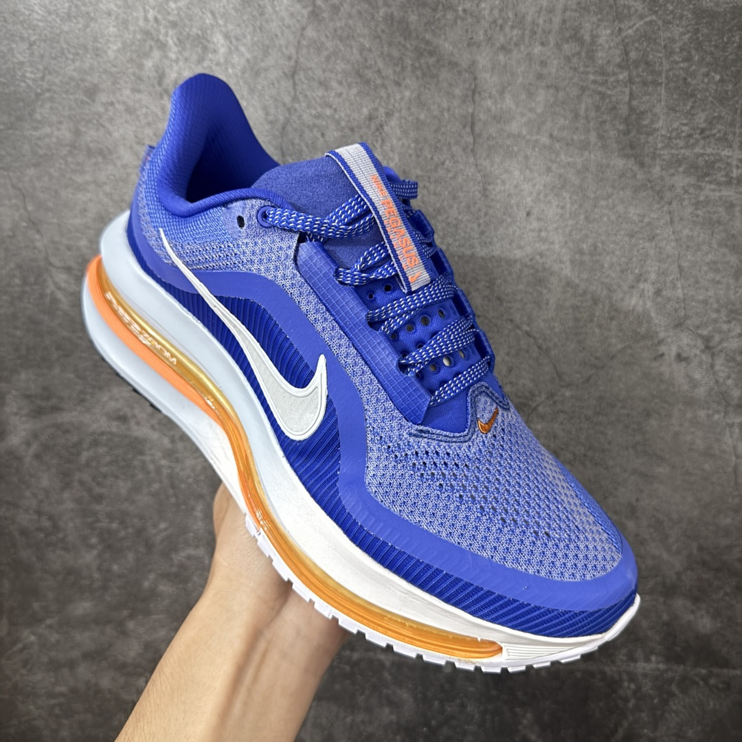 图片[3]-【纯原S版】Nike Pegasus Premium SE 舒适百搭减震防滑耐磨透气 低帮跑步鞋 简约又不失活力，上脚超吸睛。  它不仅颜值高，性能更是一绝！  全掌气垫科技，减震防滑超耐磨，每一步都能感受到强劲回弹，给双脚舒适支撑。  透气鞋面，跑步时双脚也能自由呼吸。    #独家原包 原底原料 开模打造  #原厂鞋标 高精密准度  #原楦原纸板开发 匹配原版98%以上  #后跟弧度 正确呈现  #原厂皮料 质感无敌  #皮料切割干净 无任何毛边 清洁度细节完美  货号：HQ2592-400 尺码：35.5-46-选品中心