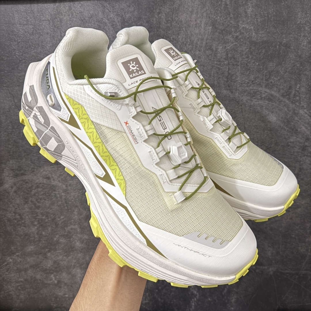 【Pro纯原】凯乐石Kailas Fuga EX330 大坡王竞技系列全防水低帮登山户外休闲运动慢跑鞋系带款 全新版本 正确细节 区别市场错版 细节见分晓 注意正确私模大底（鞋头无字 鞋底带锯齿） 正确版本网面 正确鞋垫 原盒配置 升级原楦原纸版开发版型，采用XDiMESH多维网面面料材质，搭载减震科技恢复性高密EVA中底,防滑耐磨RB橡胶外底❗️ 货号：KS2533255 尺码：36-45 带半码-选品中心