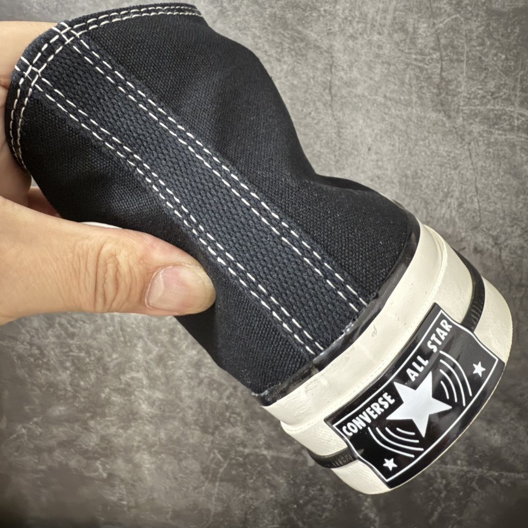 图片[2]-【虎扑2.0小头版】 Converse CHUCK 70 X 匡威1970s 舒适运动 高帮 帆布鞋 男女同款 黑色 A24225C 全新开发 不仅仅为小鞋头 细节 材料 做工 全方位升级 经典永不过时 十年老厂出品 平台正品订单 超稳定的品控清洁度 全套原厂材料配置 原厂硫化工艺 油性扁平尖头 原厂楦头纸板数据 一体化超软蓝底加持 超软EVA鞋垫 后掌灰色缓震胶 脚感一比一还原 耐磨橡胶大底 越南产内外标 原盒黑色吊牌 超高清洁度 随意冲正 如有更好白送 尺码：35 36 36.5 37 37.5 38 39 39.5 40 41 41.5 42 42.5 43 44-选品中心