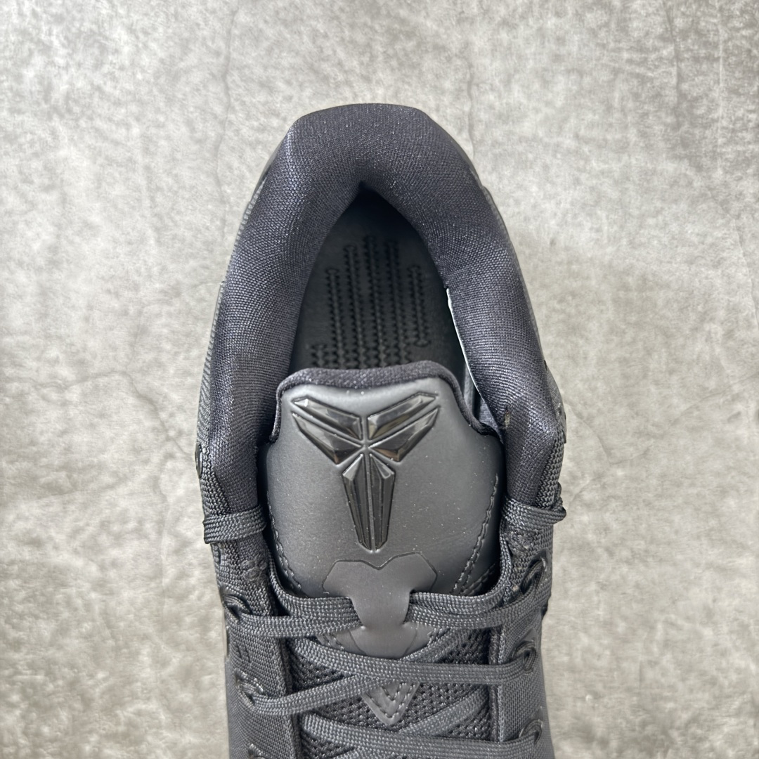 图片[8]-【S2纯原版】Nike Kobe 9 Elite EM TB P 纯黑全黑色 S2纯原生产线 科比九代 #React科技鞋垫加持 实战配置直接拉满 #原楦纸板开发 鞋身流线型、后跟塑形，区分土肥圆 #原厂针织鞋面一针一线匹配原版 #全身鞋材卡料色独家定制 热压印SWOOSH #真实底模最大48.5 实战利器 专供海外市场 货号：IH5095-002 尺码：40 40.5 41 42 42.5 43 44 44.5 45 46 47.5 48.5 （脚宽、脚胖 建议买大半码）-选品中心