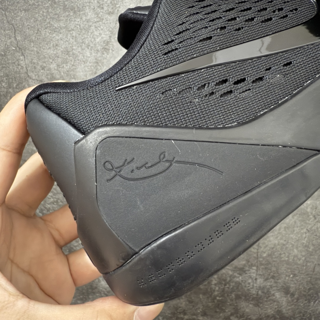 图片[3]-【S2纯原版】Nike Kobe 9 Elite EM TB P 纯黑全黑色 S2纯原生产线 科比九代 #React科技鞋垫加持 实战配置直接拉满 #原楦纸板开发 鞋身流线型、后跟塑形，区分土肥圆 #原厂针织鞋面一针一线匹配原版 #全身鞋材卡料色独家定制 热压印SWOOSH #真实底模最大48.5 实战利器 专供海外市场 货号：IH5095-002 尺码：40 40.5 41 42 42.5 43 44 44.5 45 46 47.5 48.5 （脚宽、脚胖 建议买大半码）-选品中心
