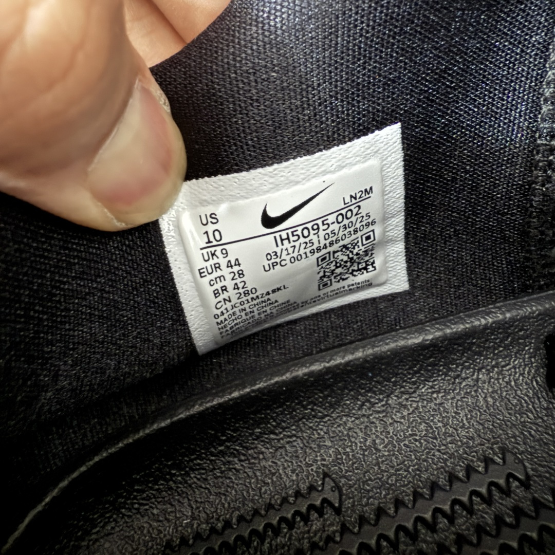 图片[7]-【S2纯原版】Nike Kobe 9 Elite EM TB P 纯黑全黑色 S2纯原生产线 科比九代 #React科技鞋垫加持 实战配置直接拉满 #原楦纸板开发 鞋身流线型、后跟塑形，区分土肥圆 #原厂针织鞋面一针一线匹配原版 #全身鞋材卡料色独家定制 热压印SWOOSH #真实底模最大48.5 实战利器 专供海外市场 货号：IH5095-002 尺码：40 40.5 41 42 42.5 43 44 44.5 45 46 47.5 48.5 （脚宽、脚胖 建议买大半码）-选品中心