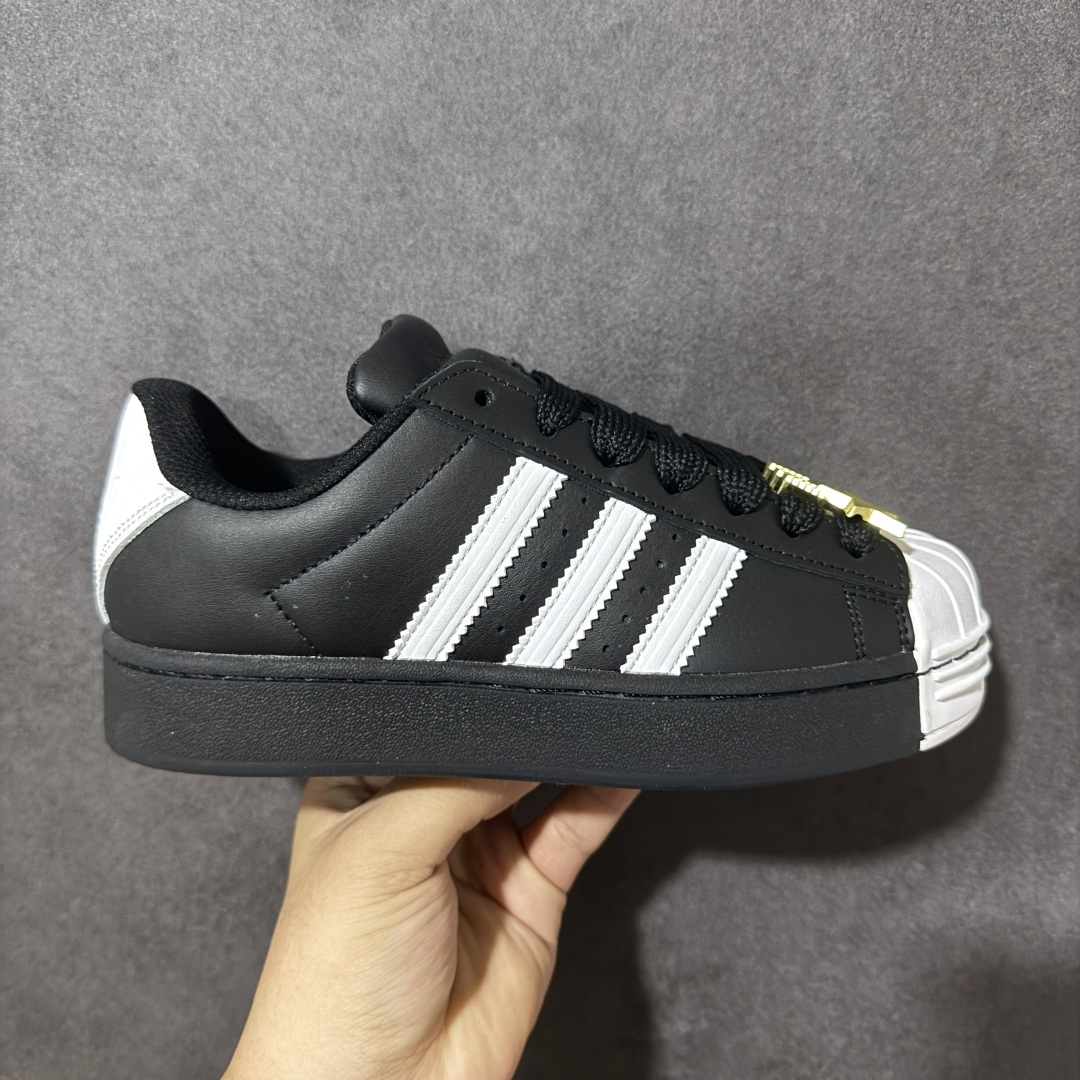 【公司级】Adidas Originals Superstar贝壳头系列 阿迪达斯 低帮经典百搭休闲运动板鞋 货号:JR7444 尺码:35.5 36 36.5 37 38 38.5 39 40 40.5 41 42 42.5 43 44 45-选品中心