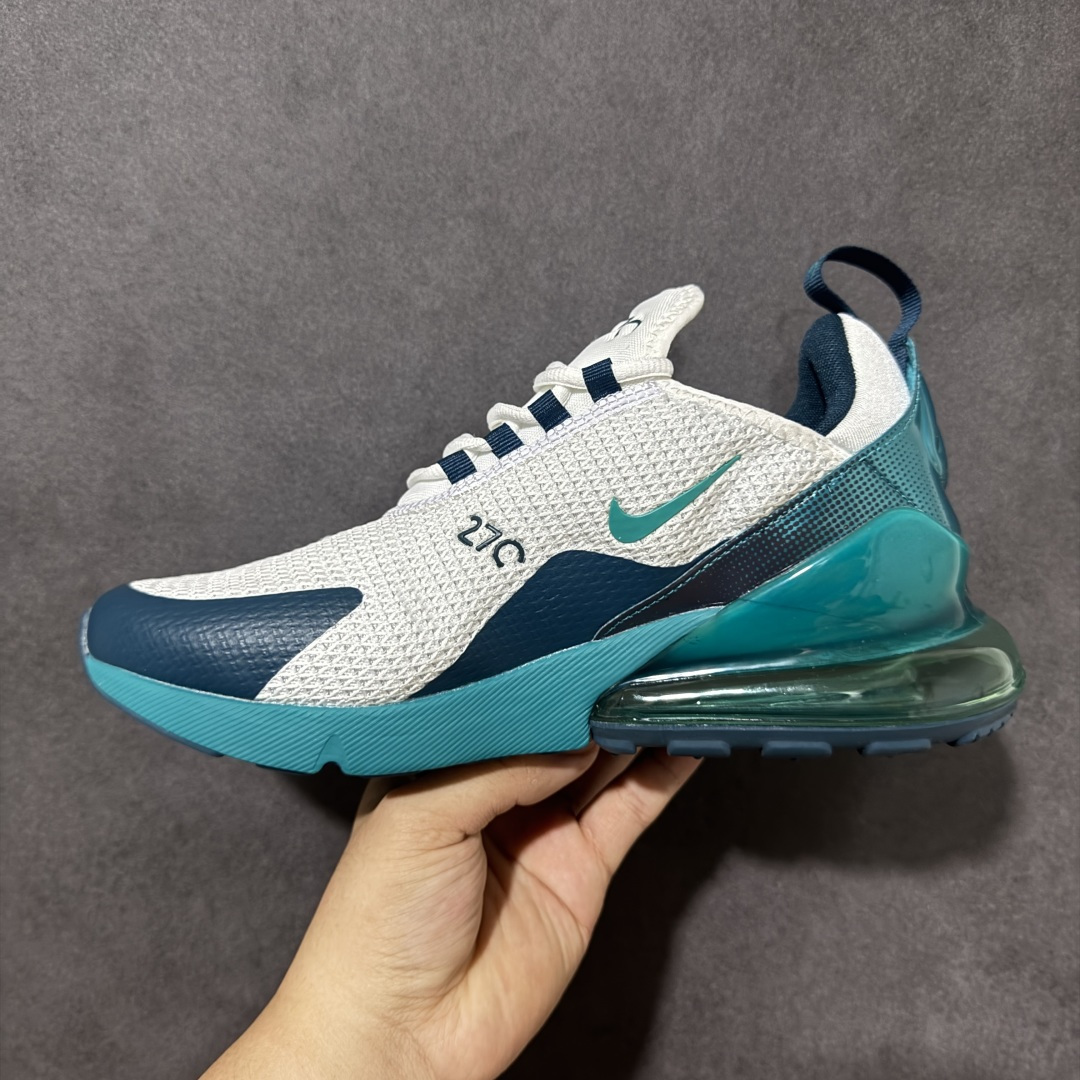 图片[2]-特价【公司级】Nike Air Max 270 气垫防震耐磨休闲运动跑步鞋 时尚舒适的穿着感受和出众格调 鞋款设计灵感源自Air Max经典 搭配大型窗口和新颖配色 彰显的出众创新 缔造非凡舒适的日常穿着体验 从跑步运动汲取设计灵感 打造利落外观 让你时刻彰显风范 货号： AQ9164-102 尺码：36-45-选品中心