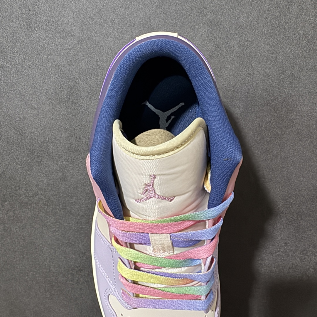 图片[6]-【公司级】Nike Jordan Air Jordan 1 low 皮革 潮流 彩蛋 复活节 减震支撑轻便 低帮 复古篮球鞋 女款 颜色；粉紫色 货号；DZ2768-651 尺码；36-45（带半码）-选品中心