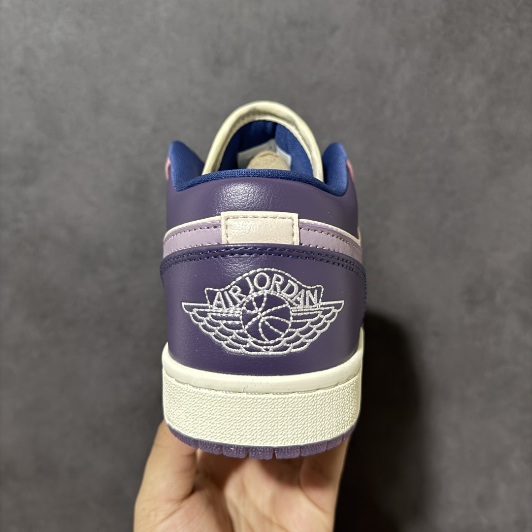 图片[4]-【公司级】Nike Jordan Air Jordan 1 low 皮革 潮流 彩蛋 复活节 减震支撑轻便 低帮 复古篮球鞋 女款 颜色；粉紫色 货号；DZ2768-651 尺码；36-45（带半码）-选品中心